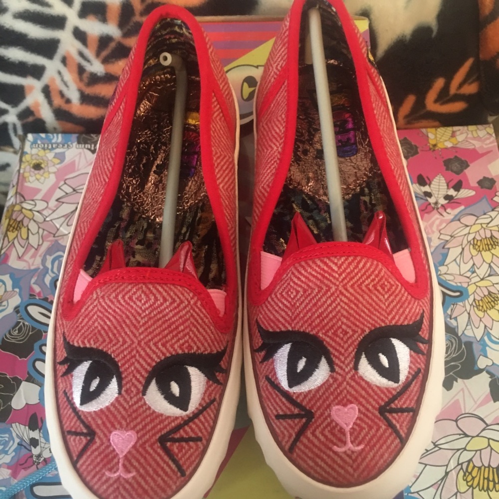 Irregular Choice Felix the Fearless sz6.5 cat RARE